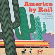 America by Rail 2026 Wall Calender